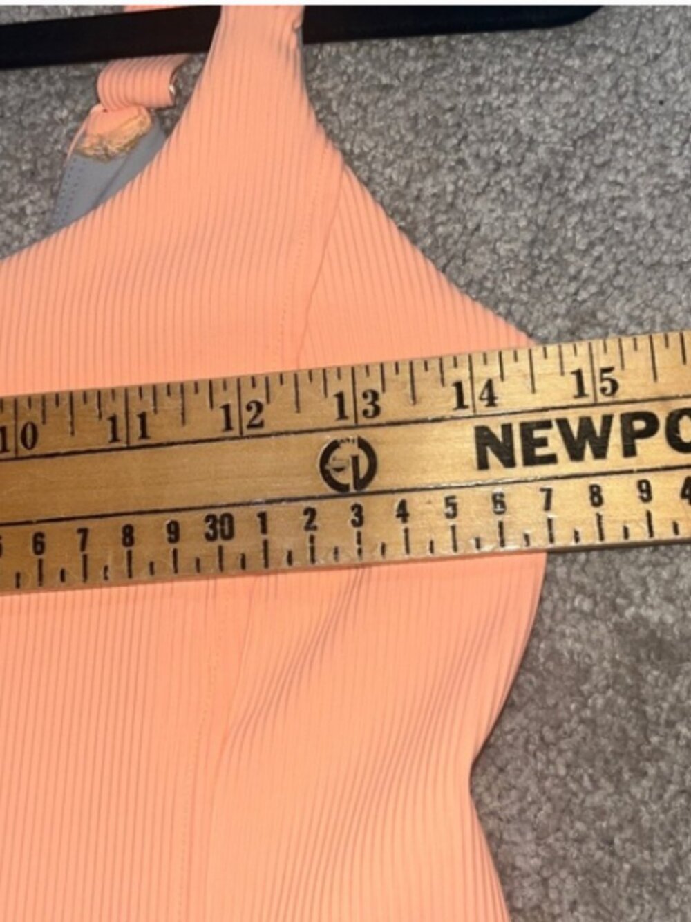 Spanx Straight Fit Melon Rib Dress. Size small NWT - Picture 7 of 7